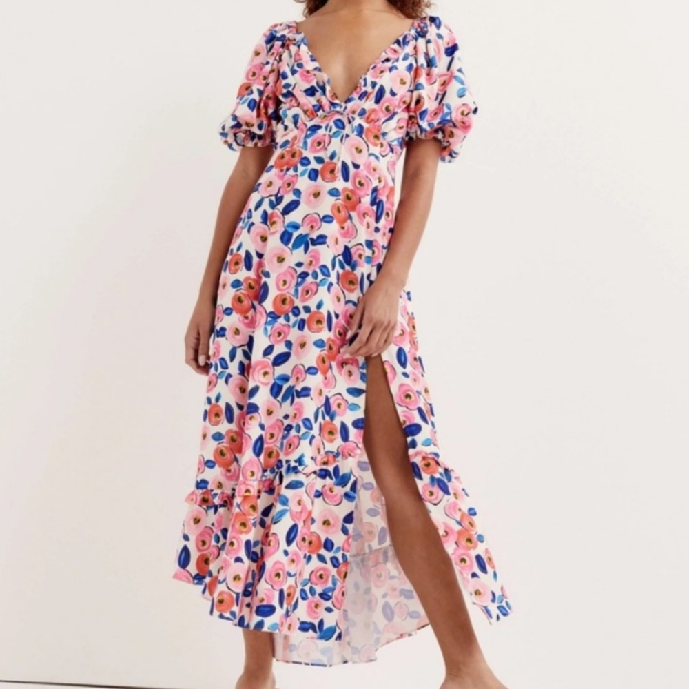 For Love And Lemons Gianni Midi Dress